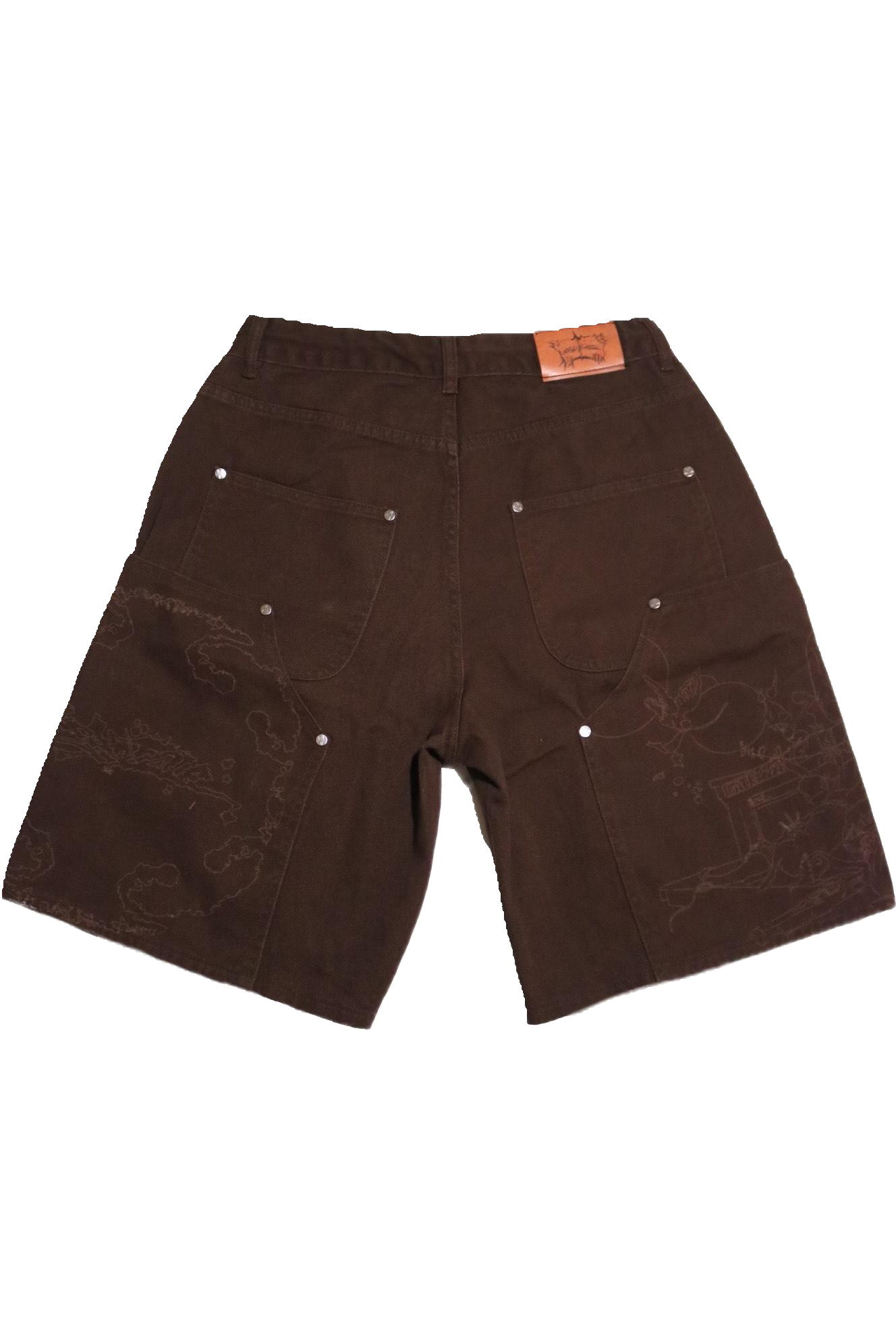 Funeral Service Denim Shorts