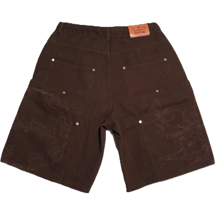 Funeral Service Denim Shorts